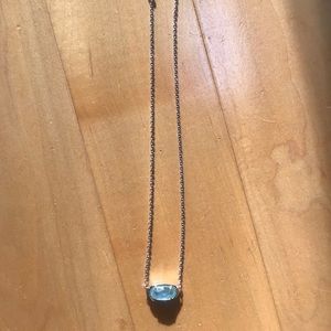 Light Blue Kendra Scott Elisa Necklace